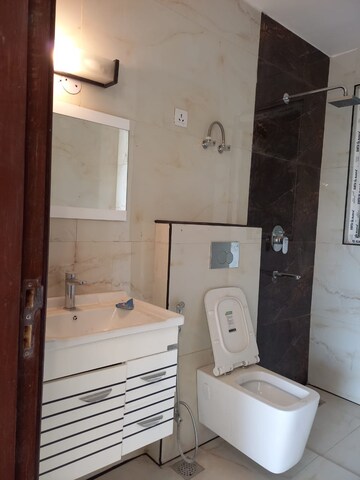 Bathroom in 4 BHK Builder Floor at Aradhya Homes, Sector 67a – for Rent