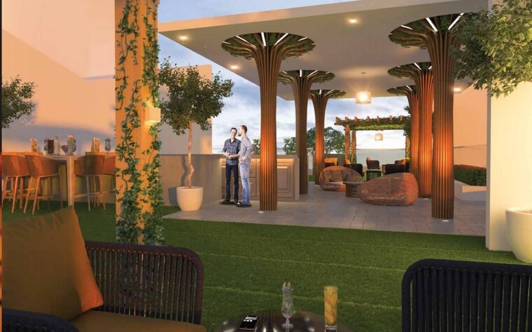 Garden, vrinda-heritage-skyward 3 Bedroom 1698 Sq.Ft. Apartment In Sector 1 Greater Noida Greater Noida 9125861