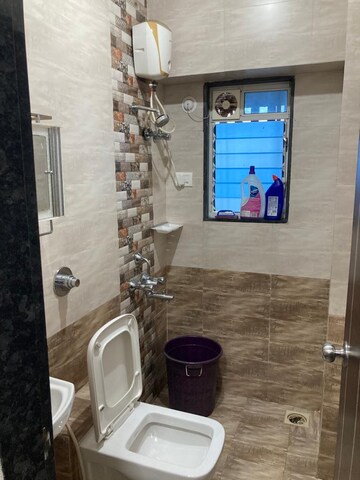 Bathroom in 2 BHK Builder Floor at Santacruz East – for Rent