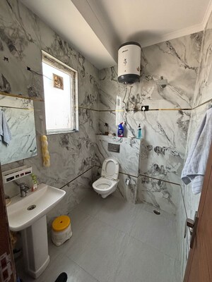 Attached Bathroom in 3 BHK Apartment at Paryavaran Complex – for Sale
