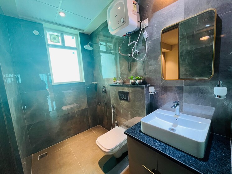 Bathroom, high ground 3 Bedroom 1995 Sq.Ft. Apartment In High Ground Zirakpur 9125946