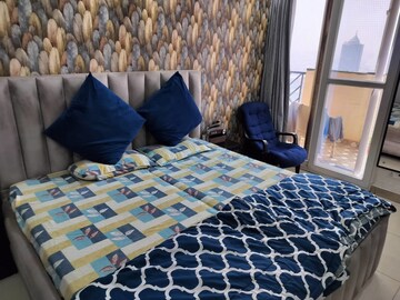 Bedroom in 4 BHK Apartment at Saya Gold Avenue, Vaibhav Khand – for Sale