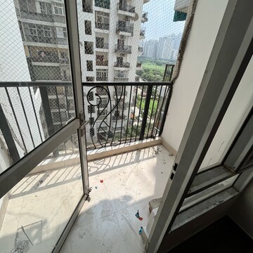 Balcony in 2.5 BHK Apartment at Prateek Wisteria, Sector 77 – for Rent
