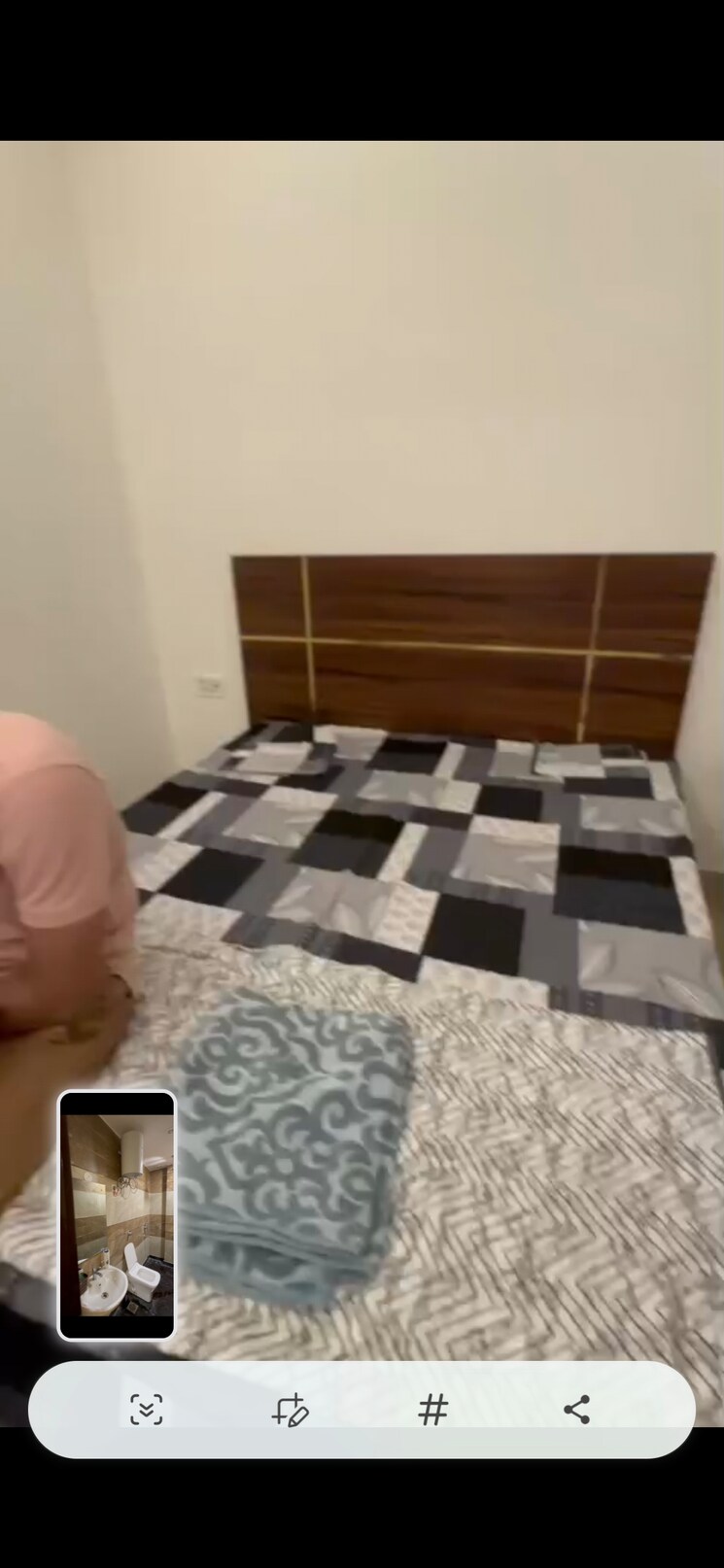 Bedroom, puri-pp-city-centre 1.5 Bedroom 650 Sq.Ft. Builder Floor In Pitampura Delhi 9126035