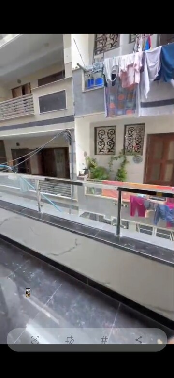 Balcony in 1.5 BHK Builder Floor at Puri PP City Centre, Pitampura – for Rent