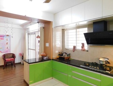 Kitchen in 2 BHK Apartment at Aparna Sarovar Zenith, Nallagandla – for Rent