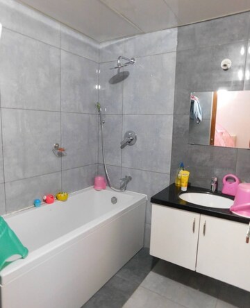 Attached Bathroom in 2 BHK Apartment at Aparna Sarovar Zenith, Nallagandla – for Rent