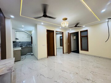 Bedroom in 2 BHK Builder Floor at Freedom Fighters Enclave – for Rent