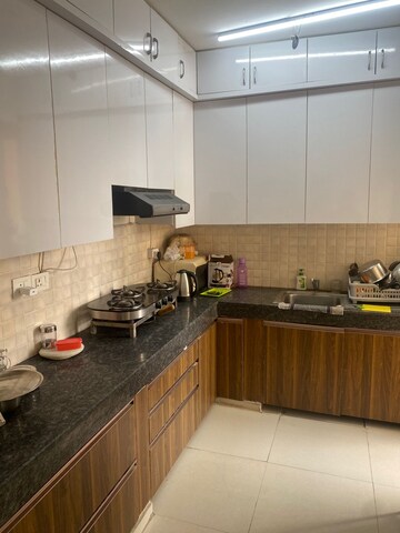 Kitchen in 3 BHK Apartment at BPTP Parkland Pride, Sector 77 – for Rent