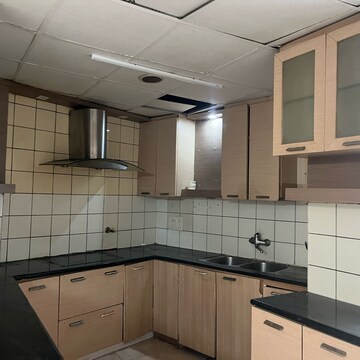 Kitchen in 3 BHK Apartment at Unitech Uniworld Gardens, Islampur – for Rent