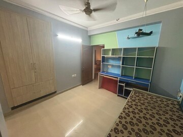 Master Bedroom in 4 BHK Apartment at Ramprastha Coral Heights, Ramprastha Greens – for Rent