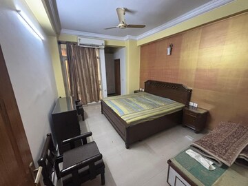 Master Bedroom in 4 BHK Apartment at Ramprastha Coral Heights, Ramprastha Greens – for Rent