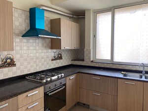 Kitchen in 3 BHK Apartment at Unitech Escape, Sector 50 – for Sale