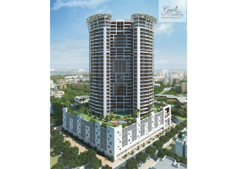 Exterior View, gauri-excellency 2 Bedroom 764 Sq.Ft. Apartment In Kandivali West Mumbai 9126163