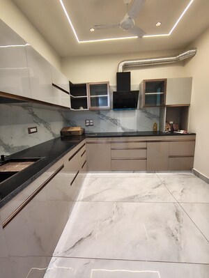 Kitchen in 3 BHK Villa at Jankipuram Extension – for Sale