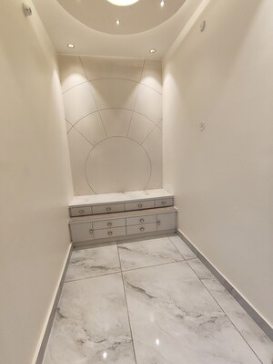 Staircase in 3 BHK Villa at Jankipuram Extension – for Sale