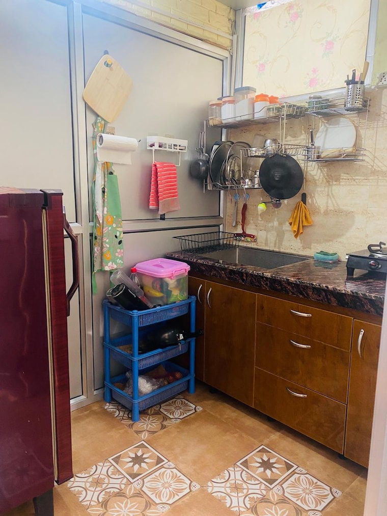 Kitchen, sector 43 1 RK 500 Sq.Ft. Builder Floor In Sector 43 Chandigarh 9126258