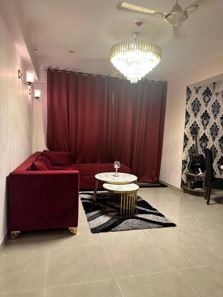 Living Room, crossing-republik 3 Bedroom 1725 Sq.Ft. Apartment In Crossing Republic Ghaziabad 9126271