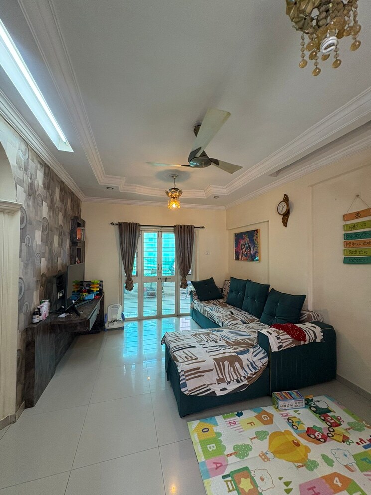 Living Room, gk-rose-county 2.5 Bedroom 902 Sq.Ft. Apartment In Pimple Saudagar Pune 9126311