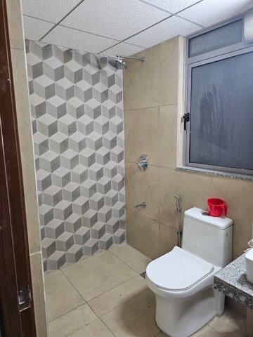 Bathroom in 2 BHK Apartment at Kalpataru Parkcity Sunrise C, Kolshet Road – for Rent
