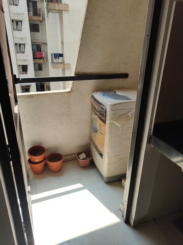 Balcony in 1 BHK Apartment at Lodha Lakeshore Greens, Dombivli East – for Rent