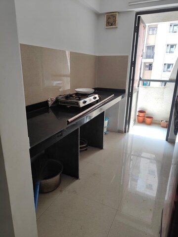 Kitchen in 1 BHK Apartment at Lodha Lakeshore Greens, Dombivli East – for Rent