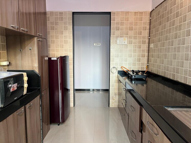 Kitchen, blue-mountains 2 Bedroom 800 Sq.Ft. Apartment In Malad East Mumbai 9126422