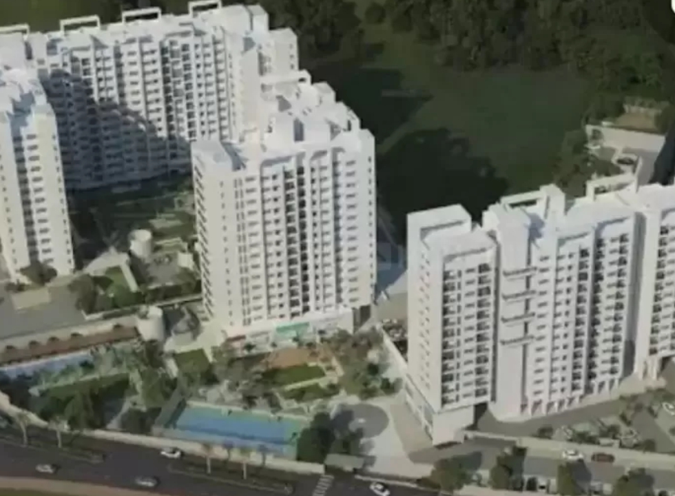 3 BHK + Pooja Room,Servant Room 996 Sq.Ft. Apartment in Godrej City