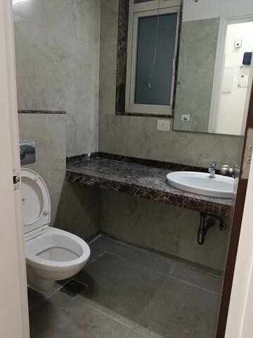 Bathroom in 2 BHK Apartment at LnT Realty Crescent Bay, Parel – for Rent