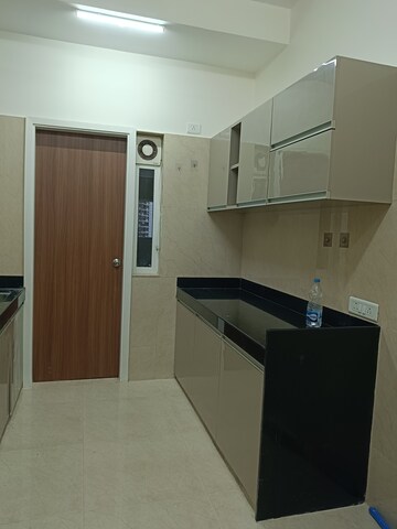 Kitchen in 2 BHK Apartment at LnT Realty Crescent Bay, Parel – for Rent