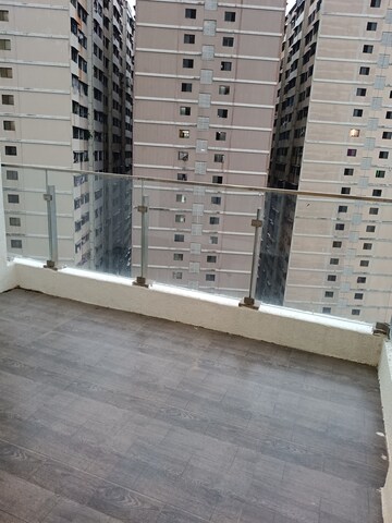 Balcony in 2 BHK Apartment at LnT Realty Crescent Bay, Parel – for Rent