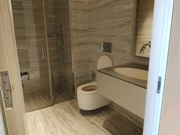 Bathroom in 4 BHK Apartment at Lodha The World Towers World One Tier 2, Worli – for Rent