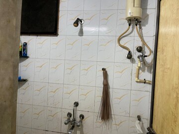 Attached Bathroom in 2 BHK Apartment at Guru Mahima CHS, Sanpada – for Rent