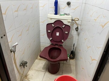 Bathroom in 2 BHK Apartment at Guru Mahima CHS, Sanpada – for Rent