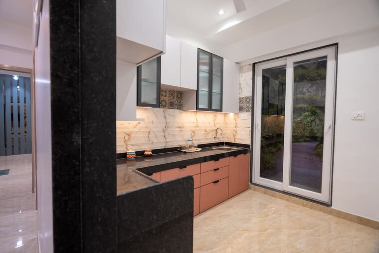 Kitchen, samrin-heritage 2 Bedroom 845 Sq.Ft. Apartment In Panch Pakhadi Thane 8787826