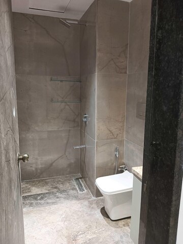 Bathroom in 4 BHK Apartment at Lodha World View, Worli – for Rent