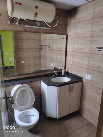 Bathroom in 3 BHK Apartment at Sector 66 – for Rent