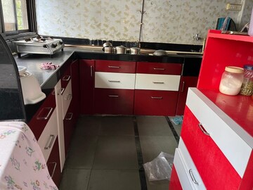 Kitchen in 2 BHK Apartment at Keshav Kunj III, Sanpada – for Rent