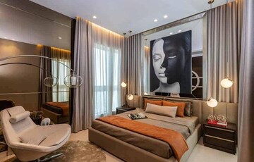 Living Room in 4 BHK Apartment at K Raheja Artesia, Worli – for Rent