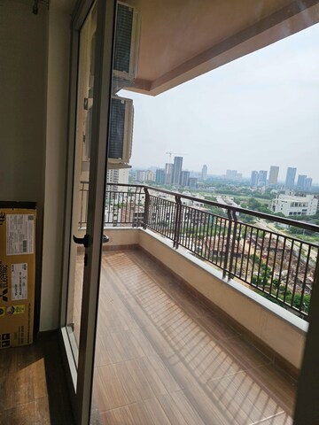 Balcony in 3 BHK Apartment at Chintels Serenity, Sector 109 – for Rent