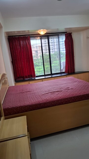Master Bedroom in 3 BHK Apartment at Vasant Valley Complex, Malad East – for Rent