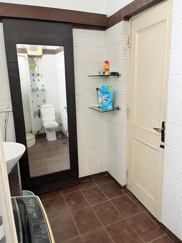 Bathroom in 3 BHK Apartment at Aims Golf Avenue II, Sector 75 – for Rent