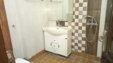 Bathroom in 3 BHK Builder Floor at Sarvapriya Vihar – for Rent