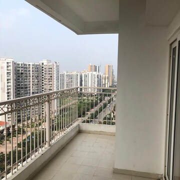 Balcony in 2 BHK Apartment at Ajnara Grand Heritage, Sector 74 – for Rent