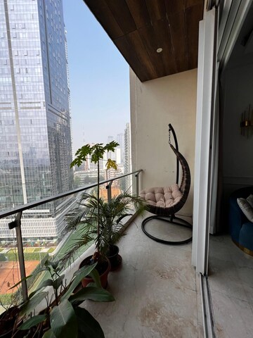 Balcony in 4 BHK Apartment at Runwals The Reserve, Worli – for Sale