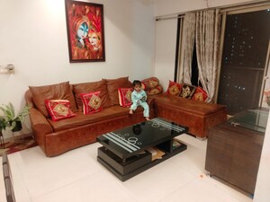 Living Room in 2 BHK Apartment at Siddhi Highland Haven, Balkum Pada – for Sale
