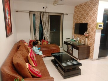 Living Room in 2 BHK Apartment at Siddhi Highland Haven, Balkum Pada – for Sale