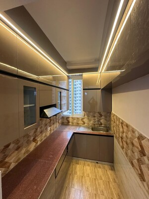 Kitchen in 3 BHK Apartment at Saviour Green Arch, Tech Zone 4 Greater Noida – for Sale