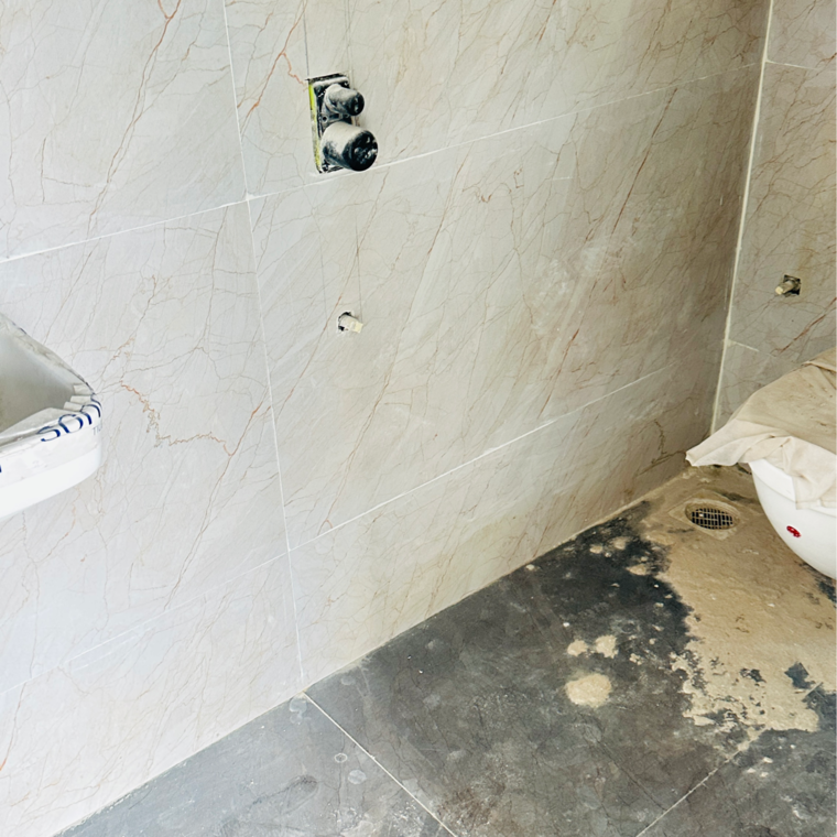 Bathroom, shraddha-evoque 2 Bedroom 535 Sq.Ft. Apartment In Sonapur Mumbai 9126879