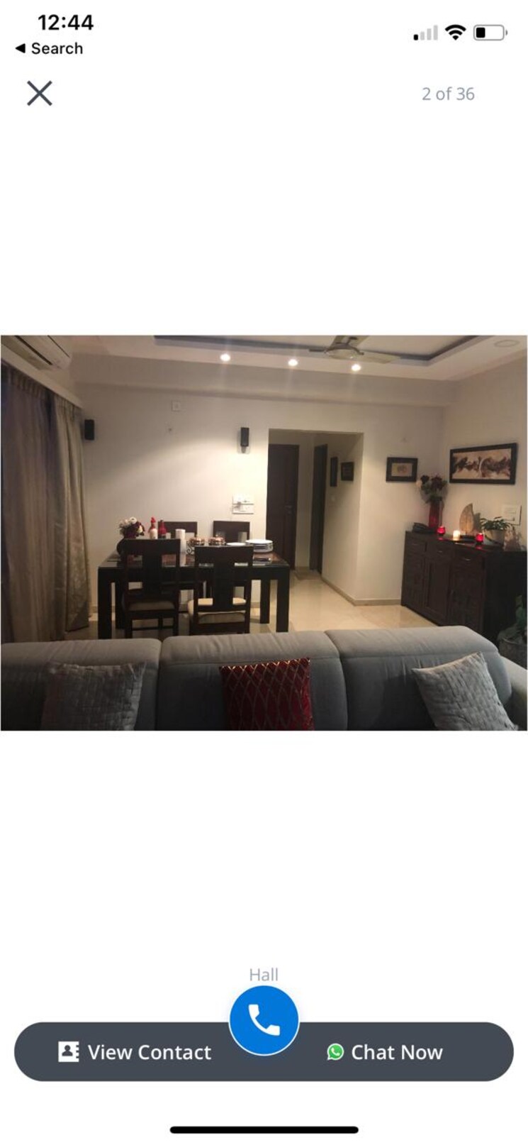Living Room, gera-trinity-towers 3 Bedroom 1979 Sq.Ft. Apartment In Kharadi Pune 9126887